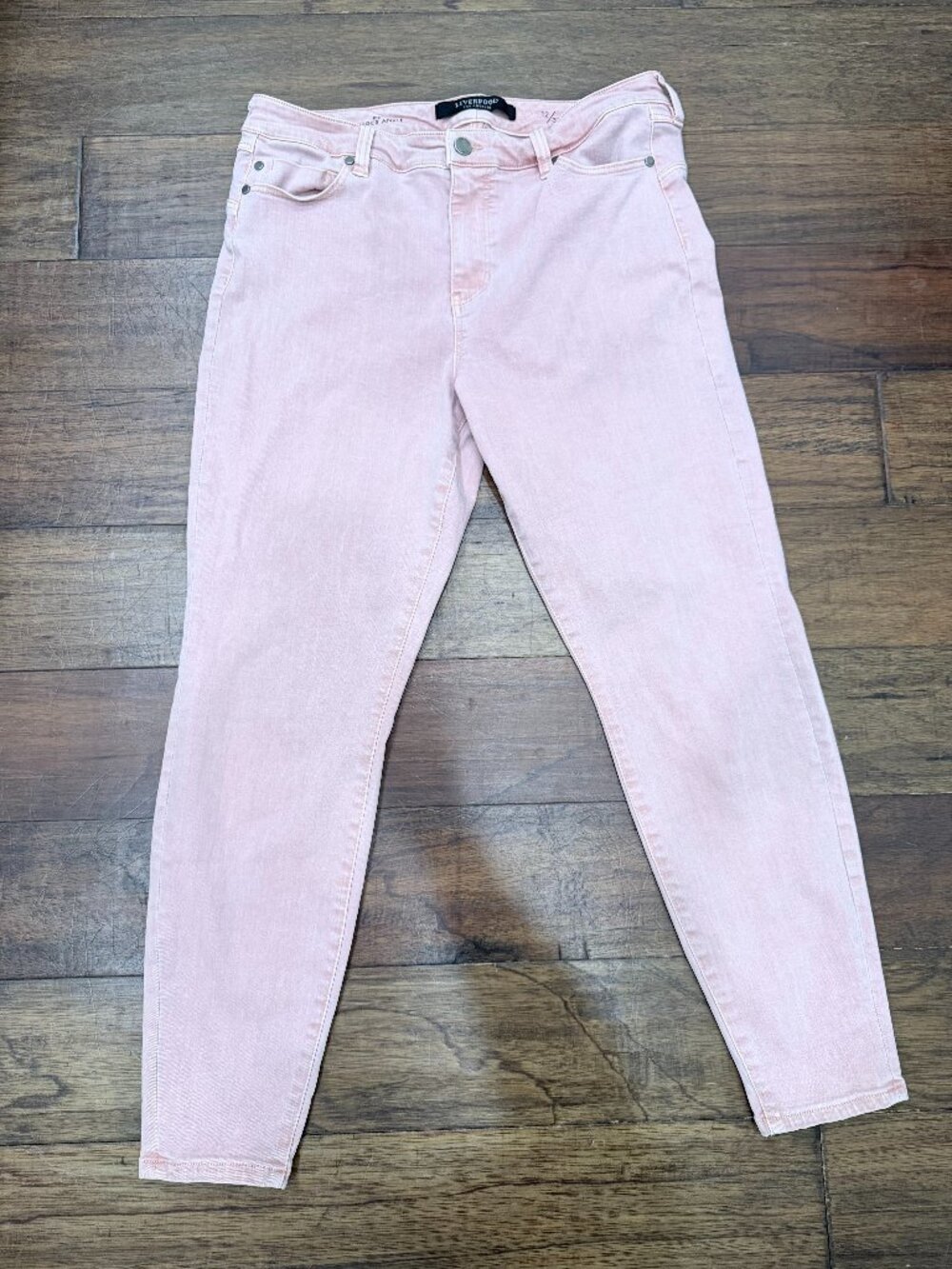 Liverpool The Hugger Ankle Jeans 12/31 Misty Rose Pink Stretch Skinny Denim